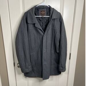 Steve & Barry's Gray Winter Coat Size Large